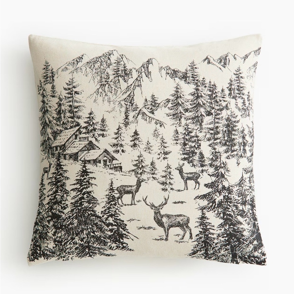 H&M Printed Cushion Cover